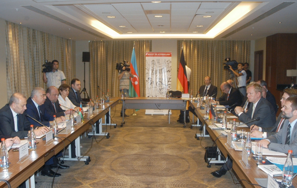 In Baku findet das aserbaidschanisch-deutsche Businessforum statt
