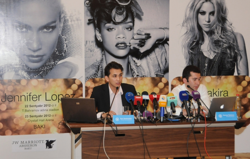 Les célèbres stars mondiales donneront des concerts au Baku Crystal Hall
