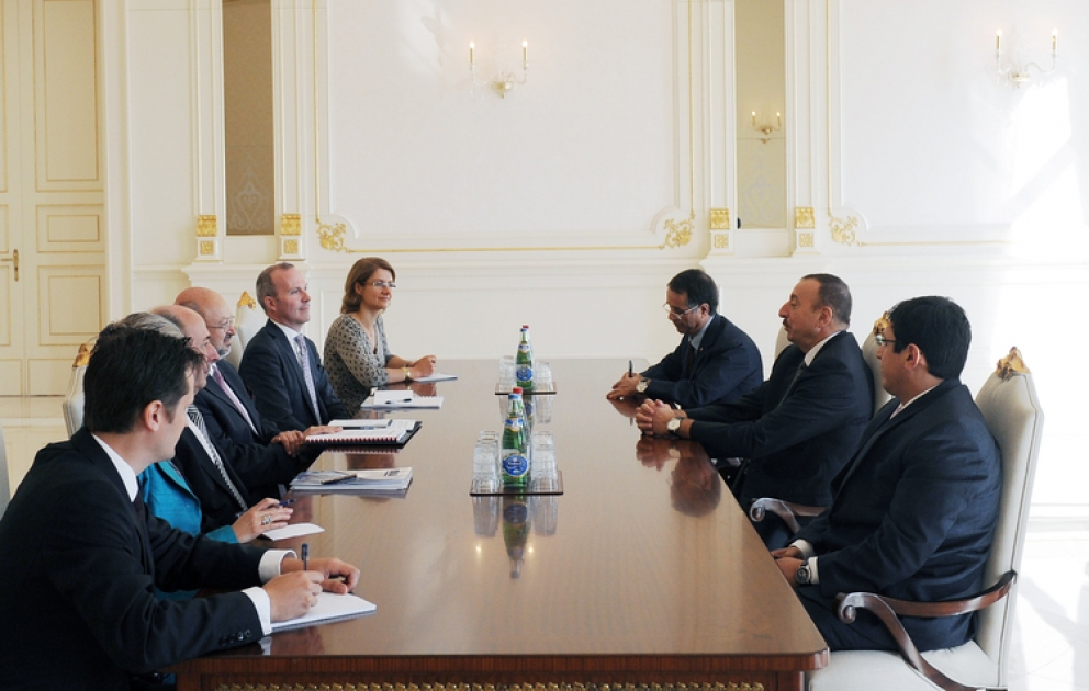 Le président azerbaïdjanais Ilham Aliyev a reçu le Secrétaire général de l’OSCE