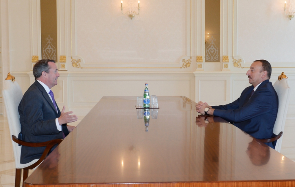 Le président azerbaïdjanais Ilham Aliyev a reçu l’ancien ministre de la défense britannique, membre de la Chambre des Communes du Parlement de la Grande Bretagne