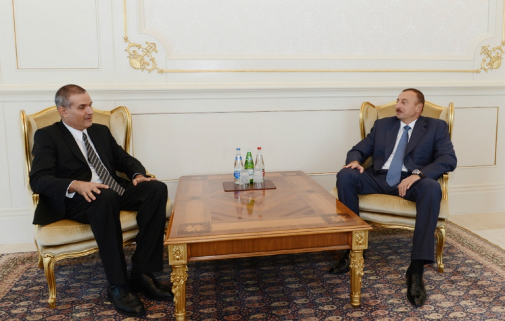 Le président M. Ilham Aliyev a reçu les lettres de créance du nouvel ambassadeur israélien en Azerbaïdjan