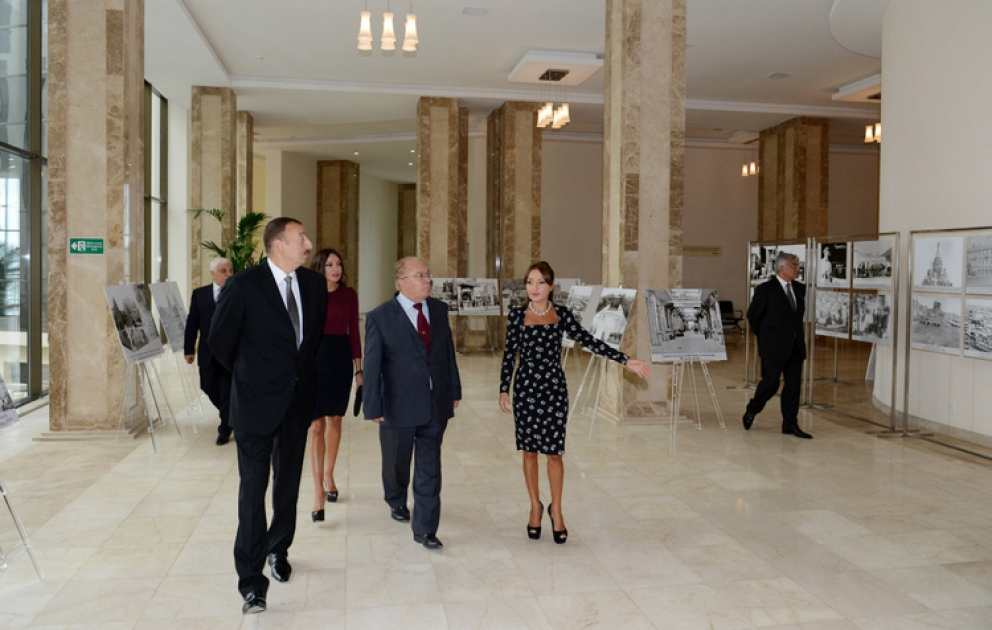 Le président M. Ilham Aliyev a participé à l’ouverture du nouveau bâtiment de la filière Bakou de l’Université d’Etat de Moscou M. V. Lomonosov