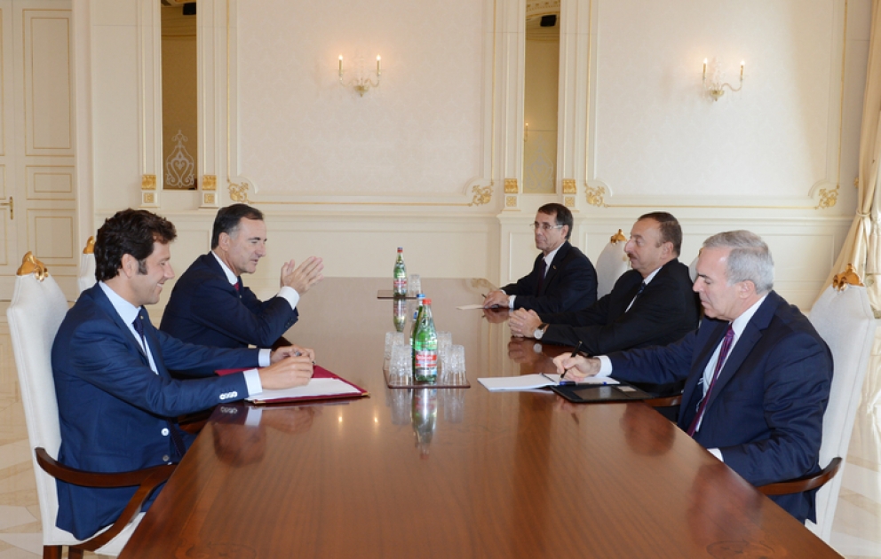 Le président azerbaïdjanais Ilham Aliyev a reçu Franco Frattini, ancien ministre italien des Affaires étrangères
