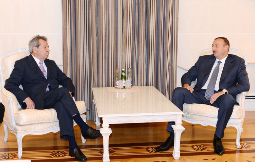 Le président azerbaïdjanais Ilham Aliyev a reçu le président de la commission des affaires étrangères de la Chambre des députés du Congrès mexicain