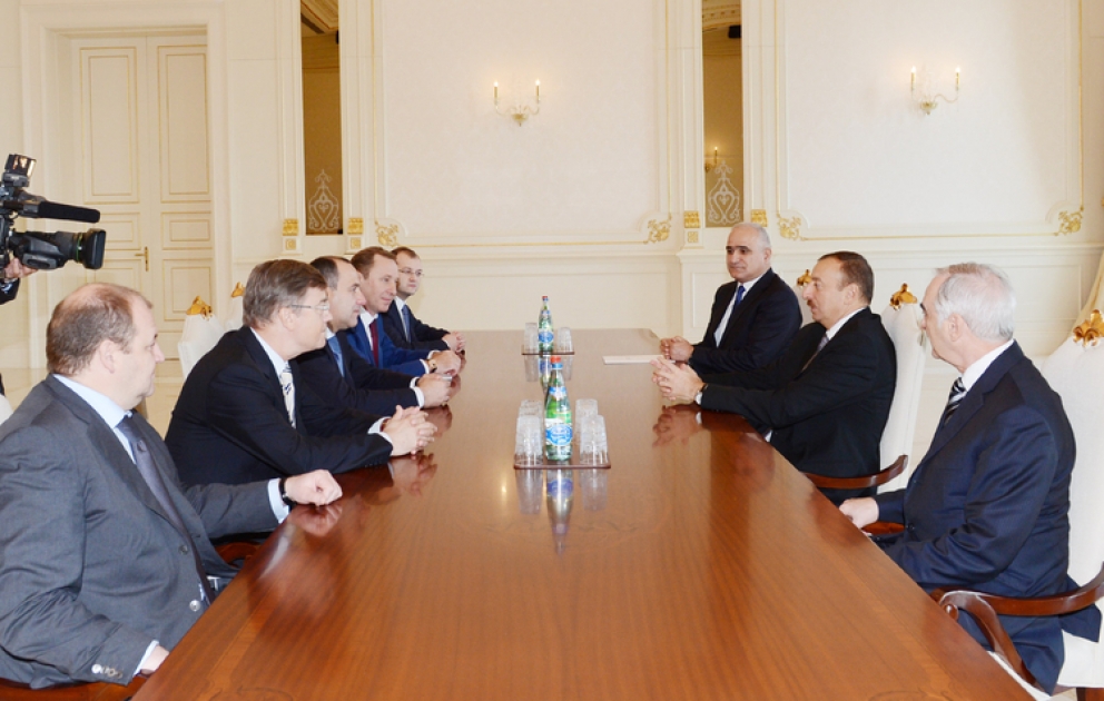 Le président azerbaïdjanais Ilham Aliyev a reçu la délégation conduite par le chef de la République de Karatchaïévo-Tcherkessie de la Russie