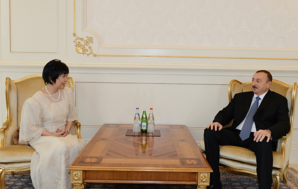 Le président Ilham Aliyev a reçu les lettres de créance du nouvel ambassadeur des Philippines en Azerbaïdjan