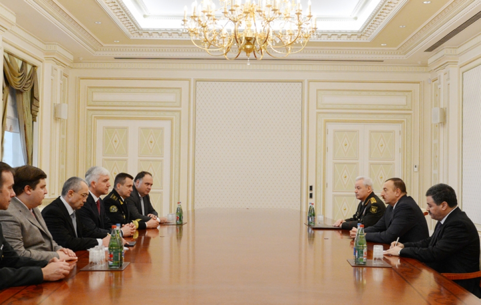 Le président azerbaïdjanais Ilham Aliyev a reçu la délégation conduite par le ministre ukrainien de la Défense