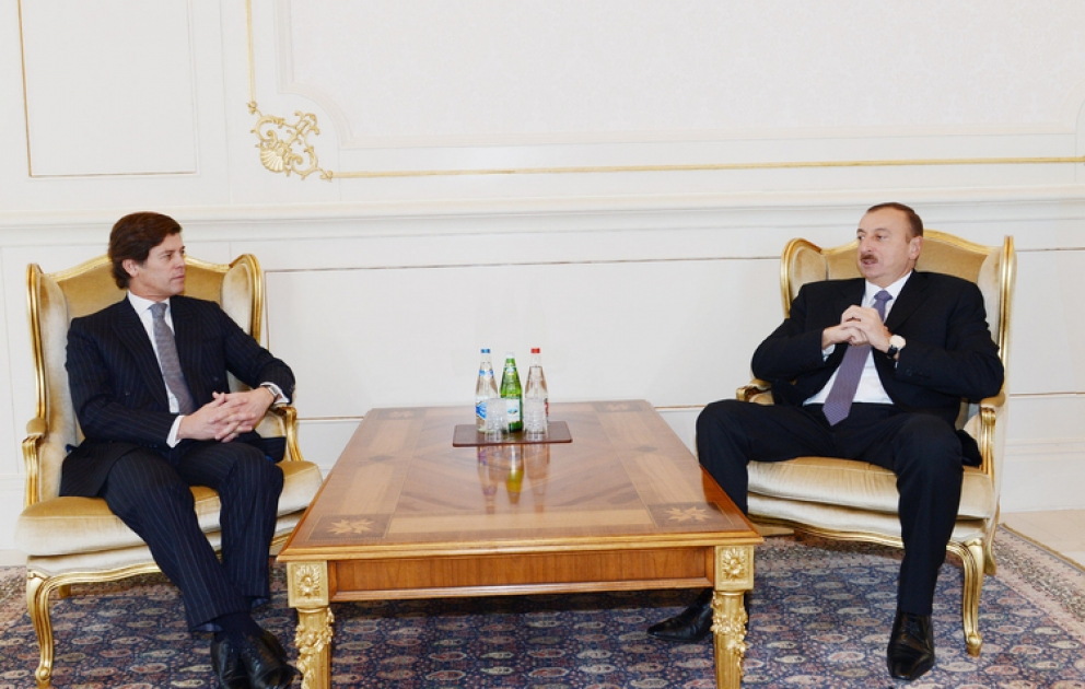 Le président azerbaïdjanais Ilham Aliyev a reçu les lettres de créance du nouvel ambassadeur du Portugal en Azerbaïdjan