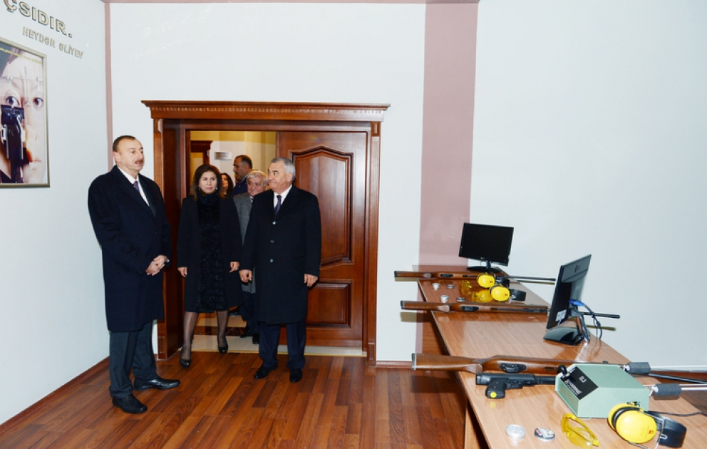 Le président Ilham Aliyev a participé à l’inauguration du Centre de la Jeunesse à Horadiz