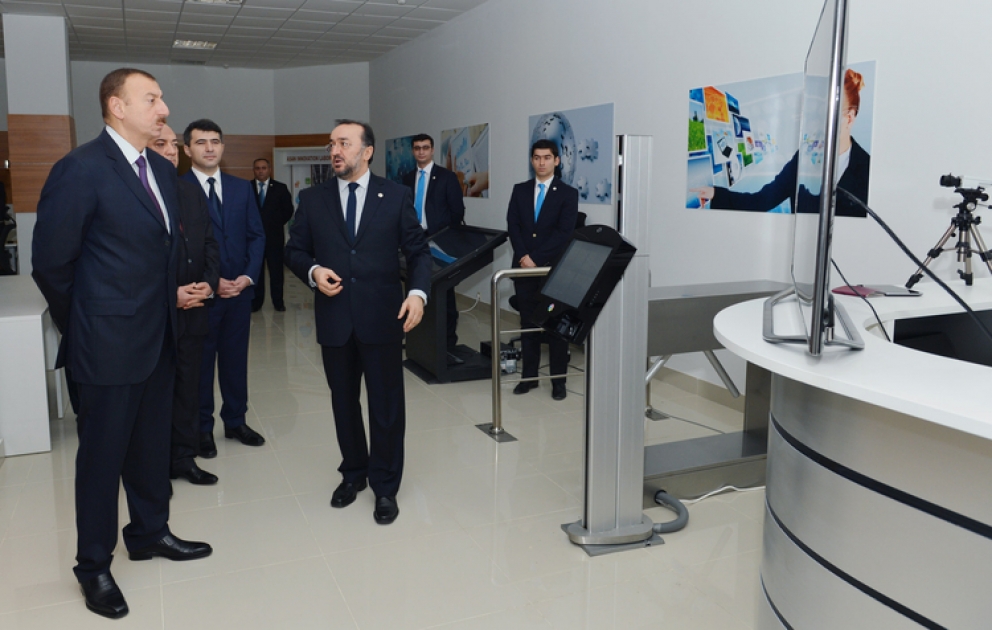 Le président Ilham Aliyev a pris part à l’ouverture de l’Agence nationale des services à la personne et des innovation sociales et du Centre de service ASAN №1
