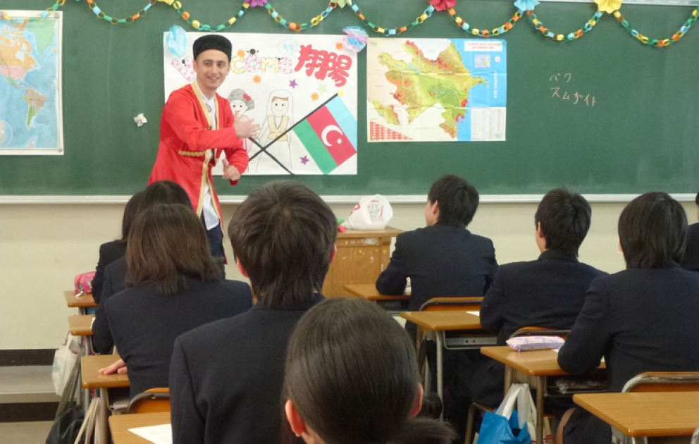 Tokio rayonunun Haçioci şəhərində Azərbaycan haqqında təqdimat keçirilmişdir