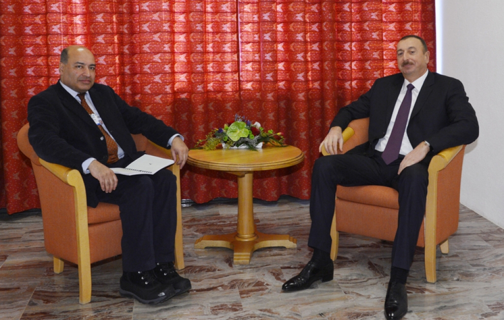 L’entretien du président azerbaïdjanais Ilham Aliyev avec Suma Chakrabarti, président de la Banque européenne pour la reconstruction et le développement