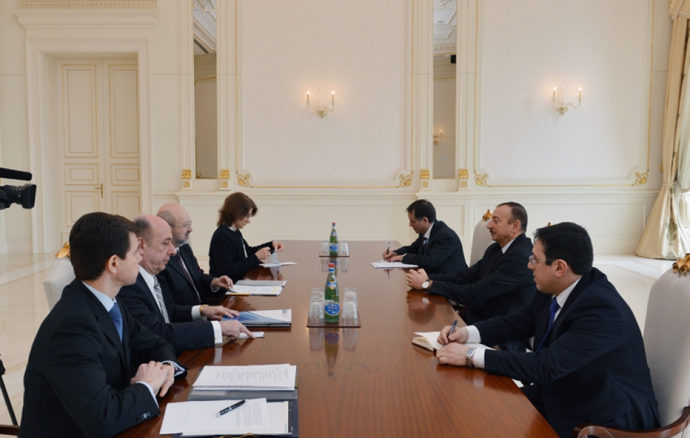 Le président azerbaïdjanais Ilham Aliyev a reçu la délégation conduite par le secrétaire général de l’OSCE