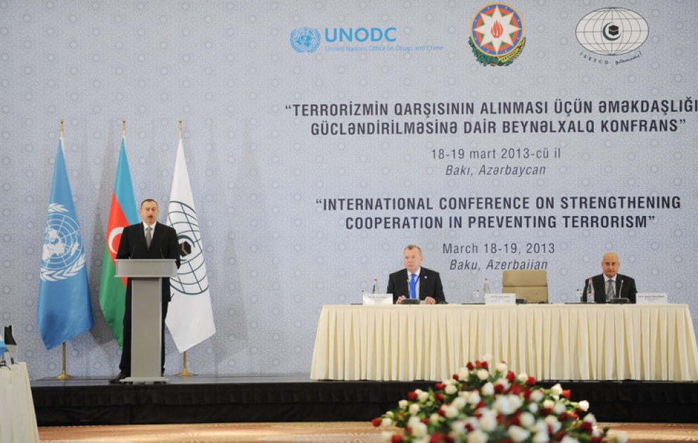 La Conférence internationale intitulée «Le renforcement de la coopération dans la prévention du terrorisme» a entamé son travail à BakouL’ouverture de la conférence a été marquée par la présence du président azerbaïdjanais Ilham Aliyev