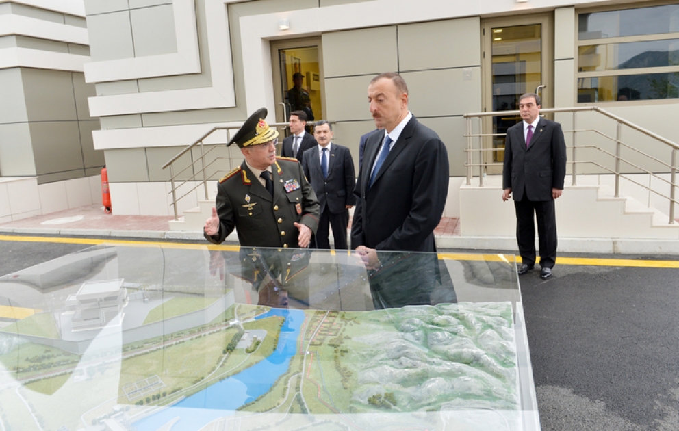 La visite du président azerbaïdjanais M. Ilham Aliyev à Mingatchevir VIDEO