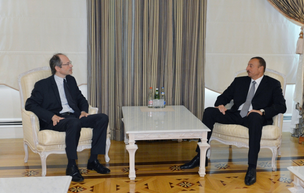 President Ilham Aliyev receives outgoing Belgian ambassador to Azerbaijan VİDEO