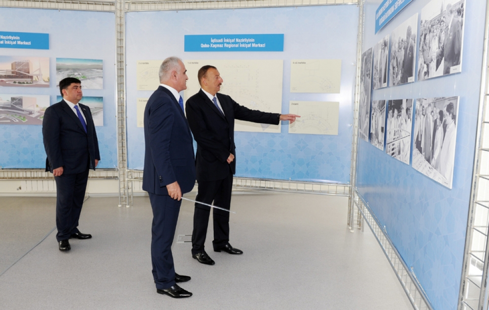 President of Azerbaijan opens Guba-Khachmaz Regional Centre VİDEO