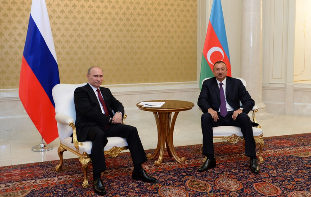 Presidents of Azerbaijan and Russia meet one-on-one VİDEO
