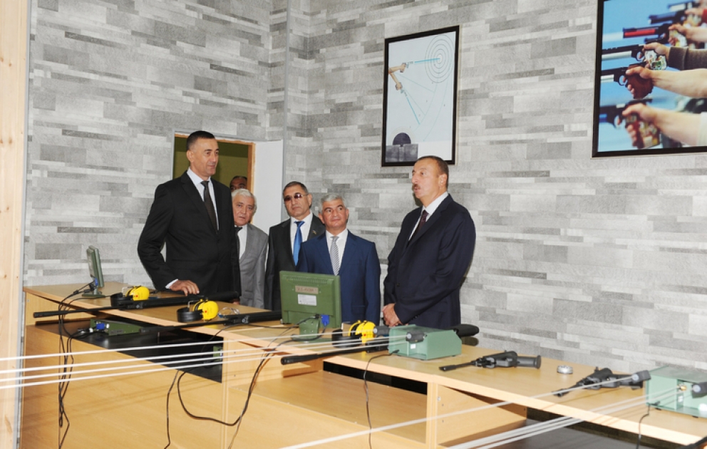 Президент Азербайджана принял участие в открытии Центра молодежи в Агджабеди VİDEO