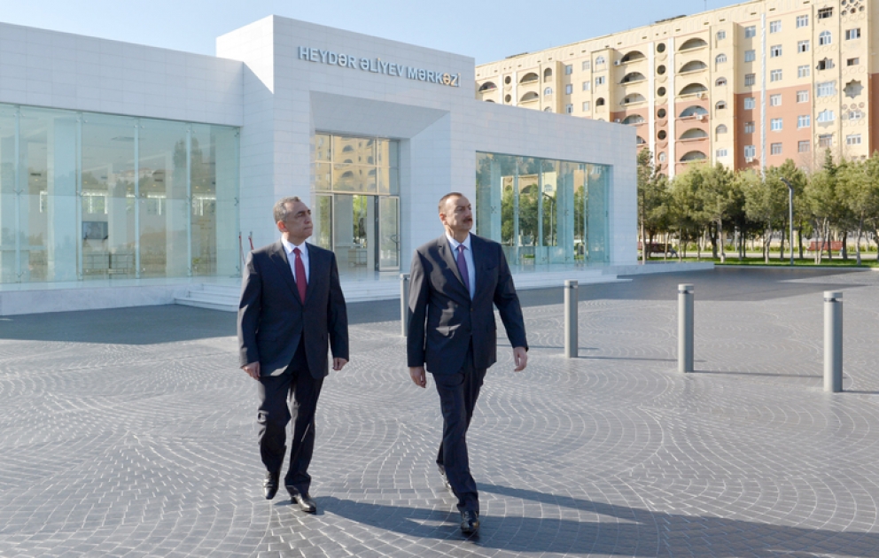 Le président Ilham Aliyev a assisté à l’ouverture du Centre Heydar Aliyev à Soumgaït VIDEO