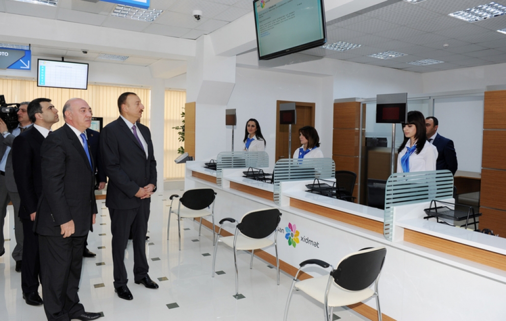 Le centre du service ASAN s’est ouvert à Soumgaït VIDEO