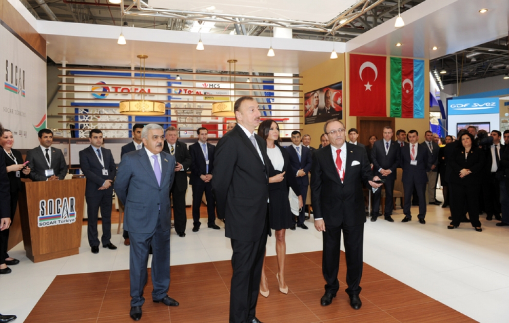 Le XXe Salon international et conférence sur le pétrole, le gaz, le raffinage et la pétrochimie «Caspian Oil and Gas» a entamé son travail à Bakou Le président Ilham Aliyev a participé à la cérémonie d’ouverture VİDEO