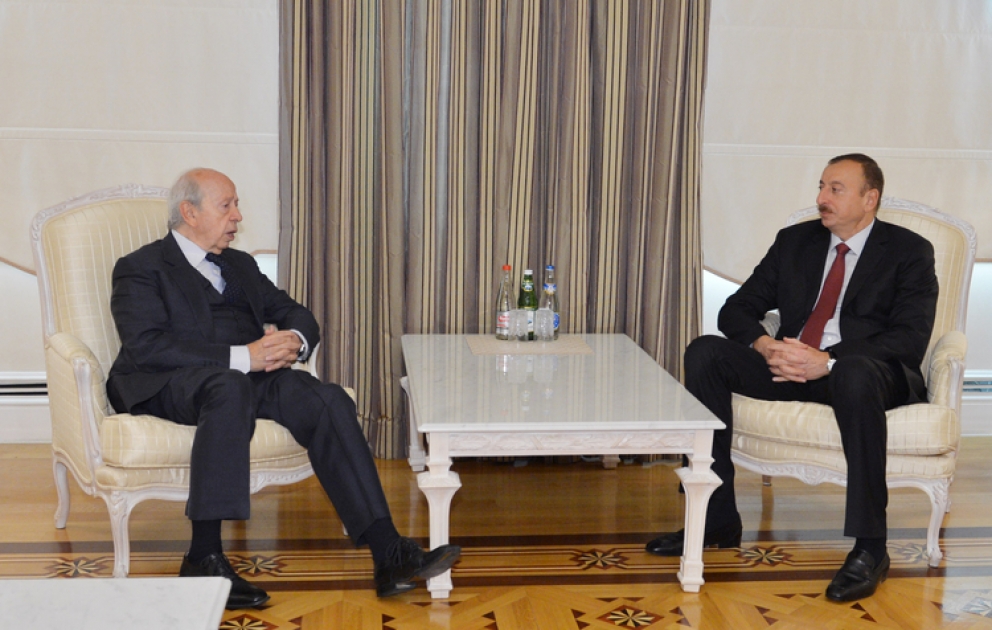 Le président azerbaïdjanais Ilham Aliyev a reçu l’ancien Premier ministre et ministre des Affaires étrangères italien VIDEO