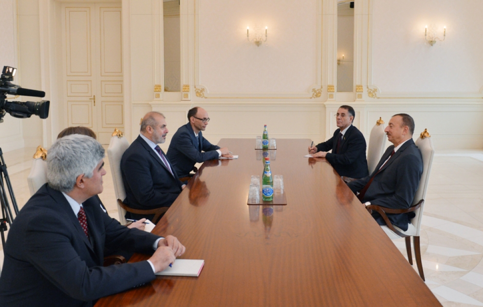 Le président azerbaïdjanais Ilham Aliyev a reçu le représentant spécial de l’UE VİDEO
