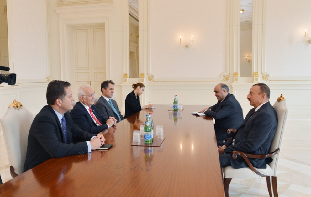 Le président azerbaidjanais Ilham Aliyev a reçu le procureur général turc VİDEO