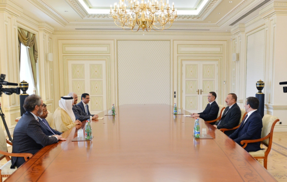 Le président azerbaïdjanais Ilham Aliyev a reçu la délégation conduite par le Secrétaire général du Conseil de coopération du Golf VİDEO