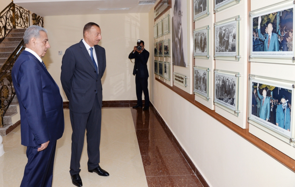 La visite du Centre Heydar Aliyev à Kurdamir VİDEO