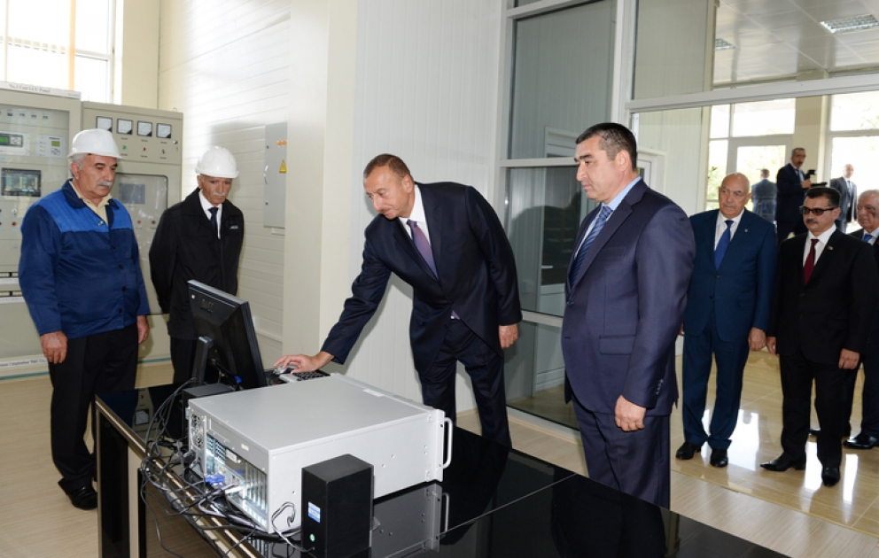La Centrale hydroélectrique «Ismayilli – 1» a été mise en service VİDEO