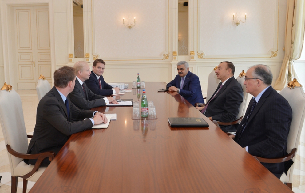 President Ilham Aliyev receives BP Group Chief Executive VİDEO