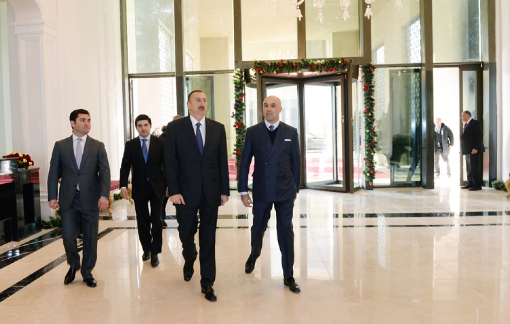 President Ilham Aliyev inaugurates “Rixos Guba Azerbaijan” hotel VIDEO