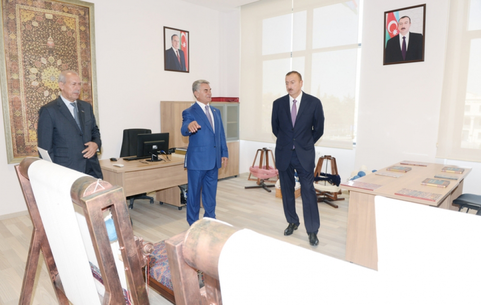 Im Rayon Bilasuvar die Eröffnungsveranstaltung des Heydar Aliyev–Zentrums stattgefunden VİDEO