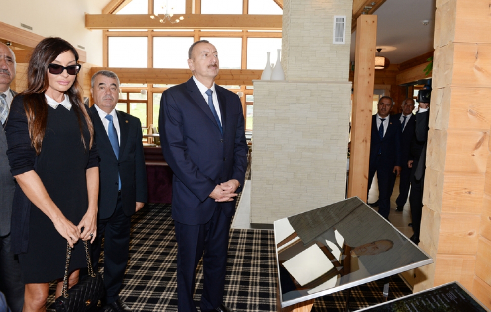 In Guba sich Aserbaidschanischer Nationaler Golfclub eröffnet VİDEO