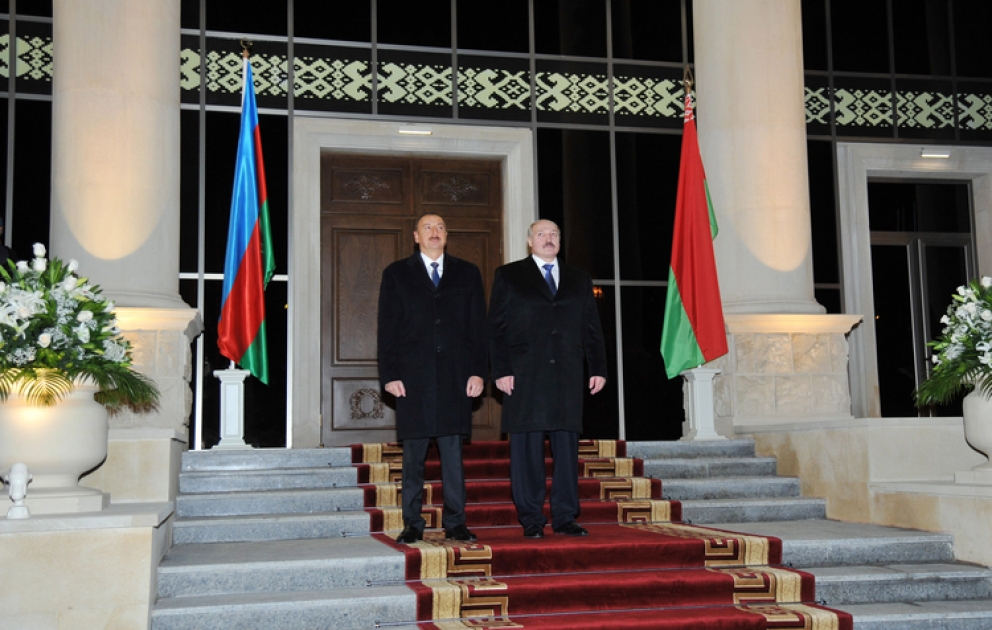 Neues Gebäude der belarussischen Botschaft in Baku eröffnet VİDEO