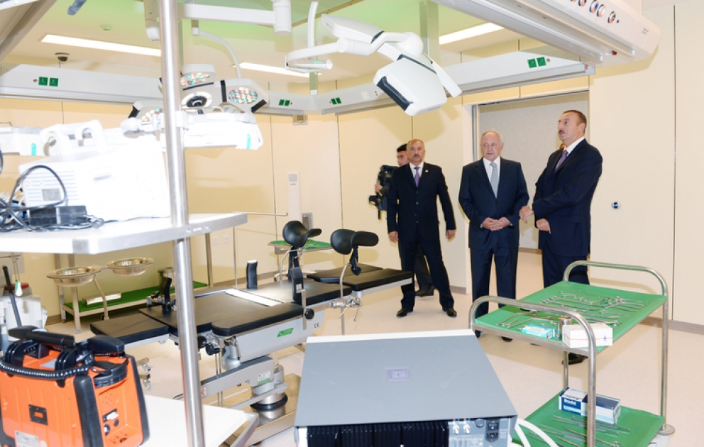 L’Hôpital central de la région de Djalilabad mis en service VİDEO