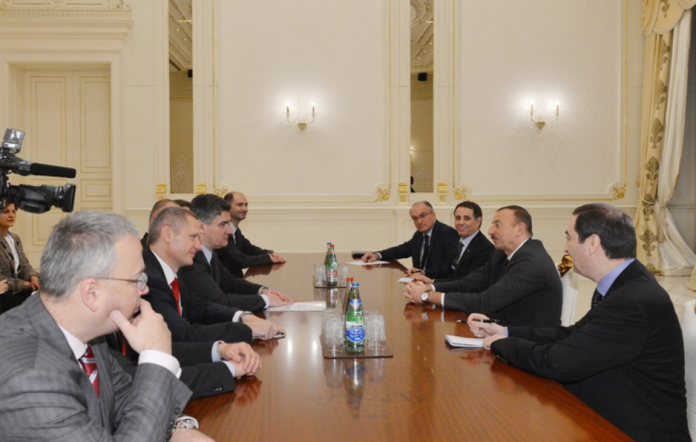 President Ilham Aliyev receives Croatian PM Zoran Milanovic VIDEO