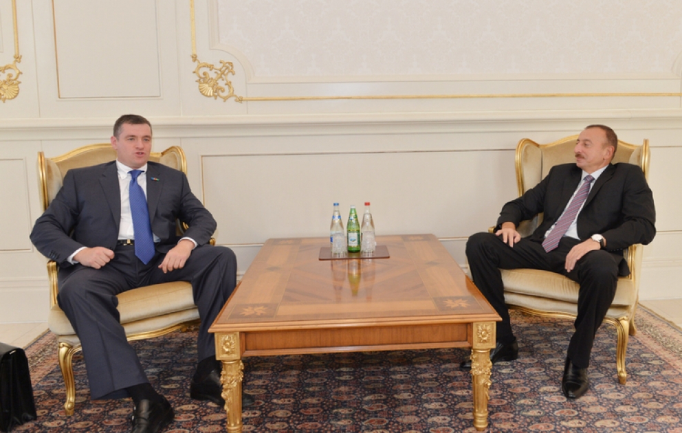 Le président de Ilham Aliyev a reçu le chef de la mission d’observation de la CEI pour les élections présidentielles en Azerbaïdjan Leonid Slutsky VİDEO