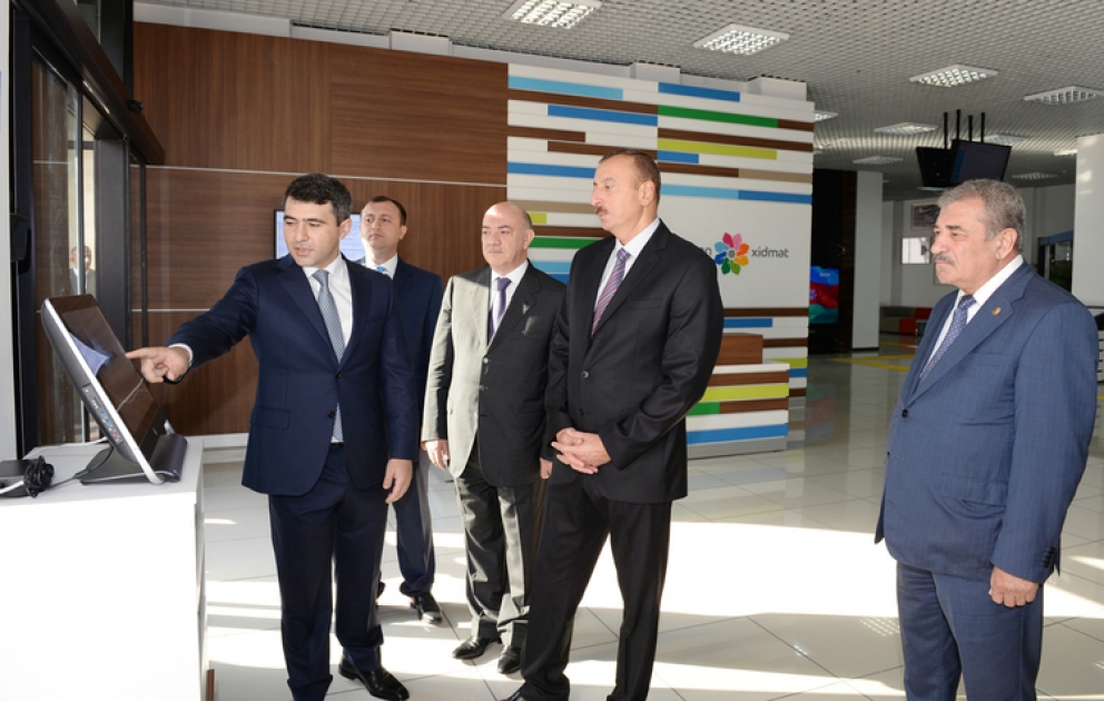 Le président azerbaïdjanais Ilham Aliyev a participé à l’inauguration du 3e centre du service ASAN à Bakou de l’Agence nationale des services à la personne et des innovations sociales VİDEO