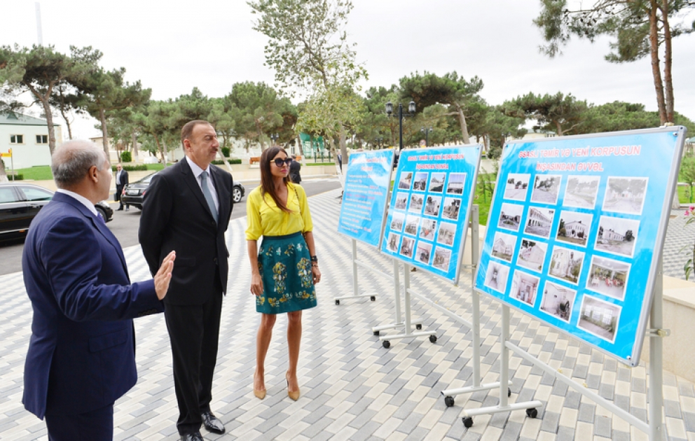 Le président azerbaïdjanais Ilham Aliyev a visité le pensionnat des vétérans de la guerre et du travail, afin de constater les améliorations après les travaux de reconstruction et d’entretien dans le bourg de Bilgah VİDEO