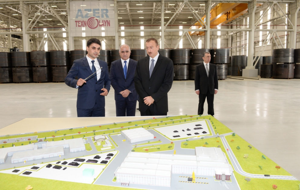 Soumgaït: visite du président azerbaïdjanais Ilham Aliyev VİDEO