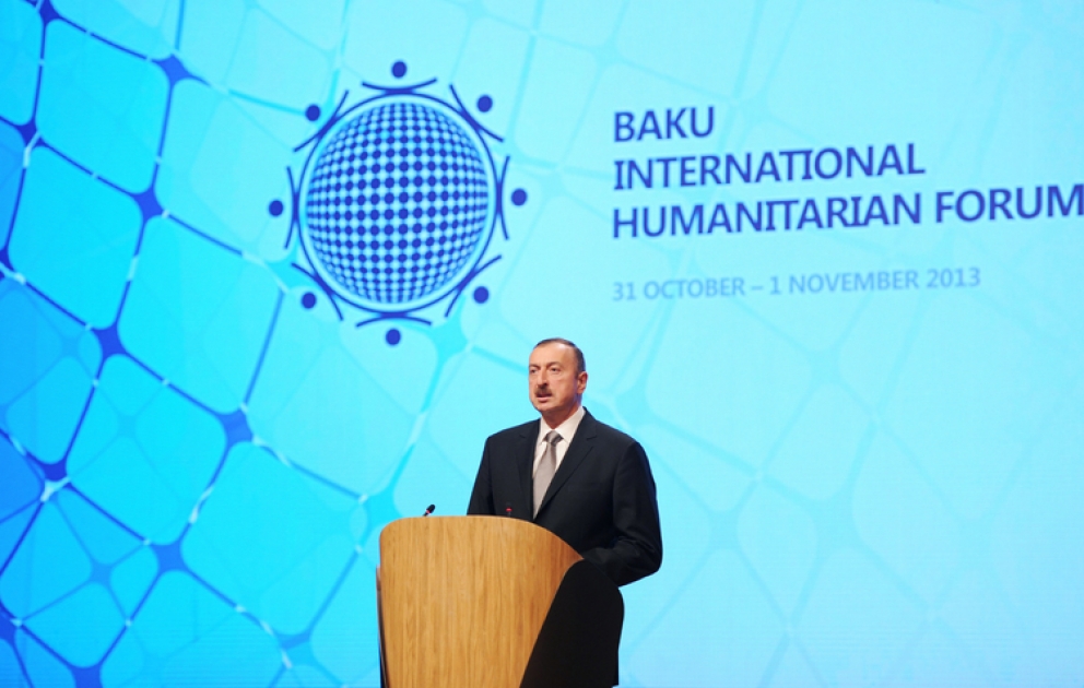 Le IIIe Forum humanitaire international de Bakou a entamé son travailLa cérémonie d’ouverture du Forum a été marquée par la présence du président azerbaïdjanais Ilham Aliyev VİDEO
