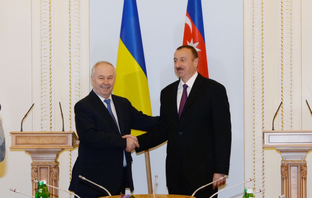 Le président azerbaïdjanais Ilham Aliyev a rencontré le président de la Rada suprême d’Ukraine VİDEO