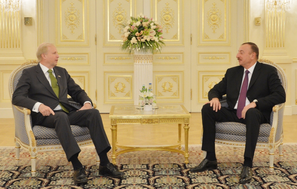 Le président azerbaïdjanais Ilham Aliyev a reçu Robert Dudley, directeur général du groupe pétrolier britannique bp VIDEO