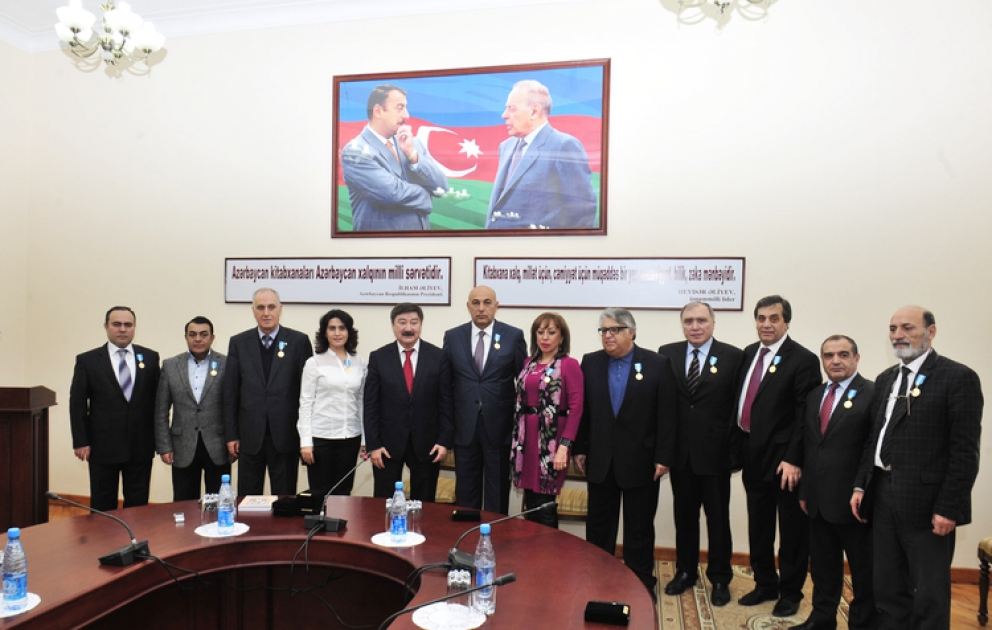 Azərbaycanın tanınmış mədəniyyət, incəsənət və mətbuat xadimlərinə “TÜRKSOY-un 20 illiyi” yubiley medalı təqdim edilmişdir VİDEO