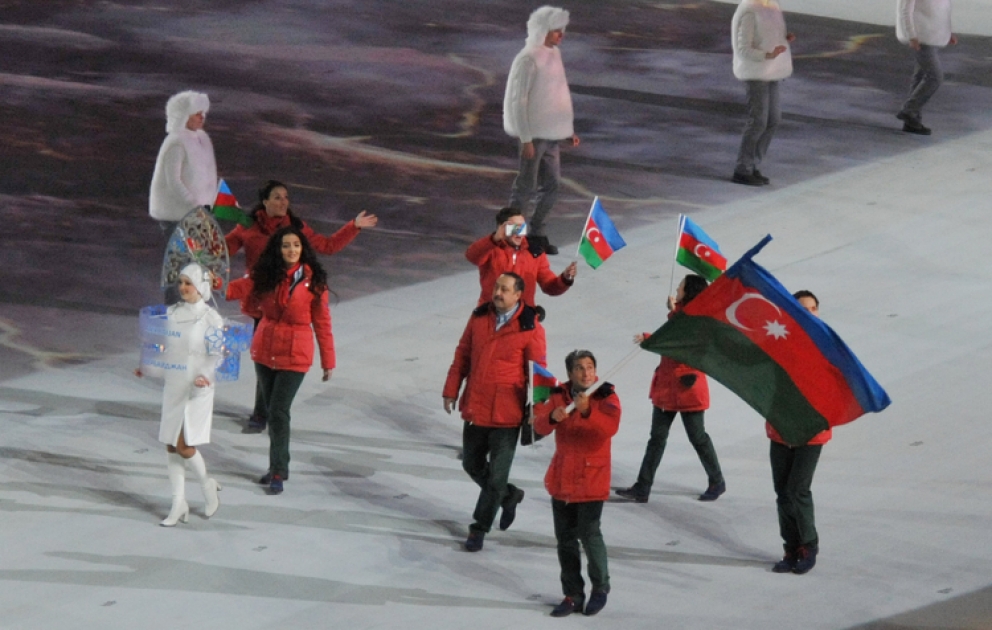Soçidə XXII Qış Olimpiya Oyunlarının rəsmi açılış mərasimi keçirilmişdirAzərbaycan Prezidenti İlham Əliyev mərasimdə iştirak etmişdir VİDEO