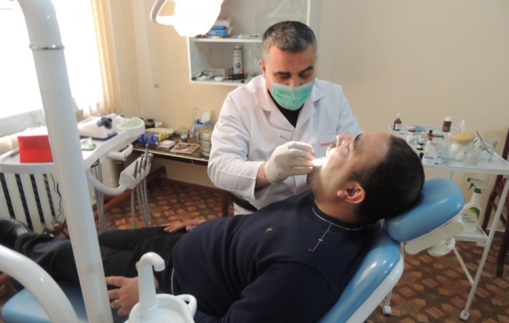 Ağdaşda əhali tibbi müayinələrdə həvəslə iştirak edir VİDEO