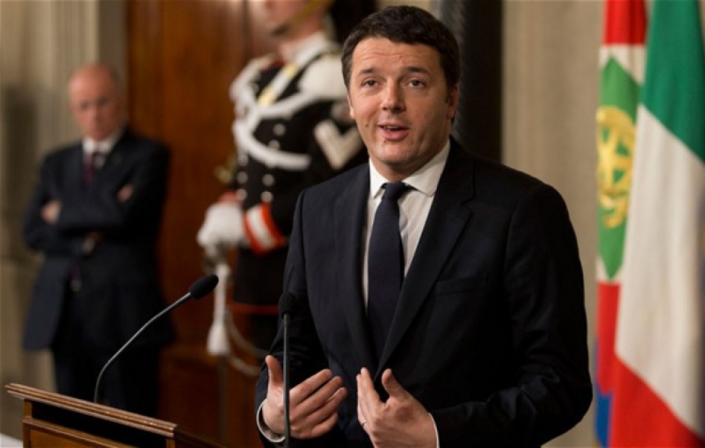 Matteo Renzi İtaliyanın yeni Baş naziri seçilmişdir VİDEO